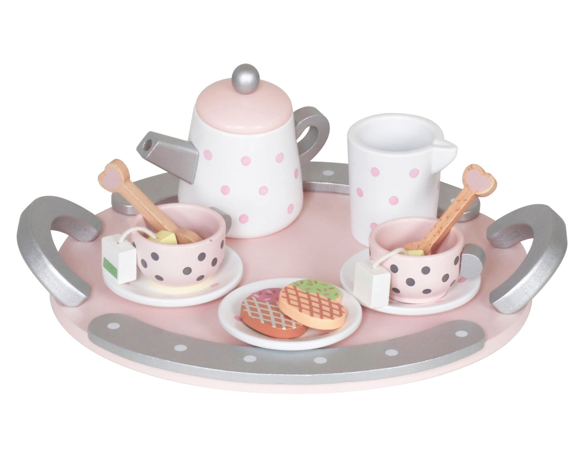 Kidscool Juego de té Encanto rosado