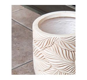 Macetero Amalfi beige 36x30 cm