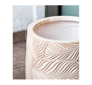 Macetero Amalfi beige 43x34.5 cm