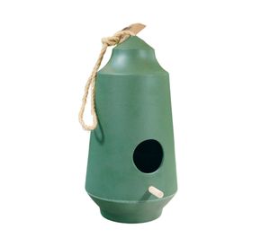 Casa para pajaros Tronador verde 28.5x15 cm