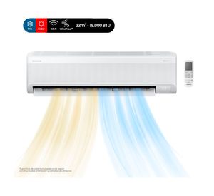 Aire acondicionado Split muro Wind Free Inverter 18000 BTU