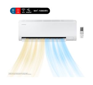 Aire acondicionado Split muro Wind Free Inverter 9000 BTU