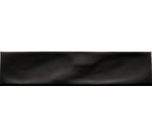 Cerámica muro Ice Craft negro 28x6.8 cm 1 m2