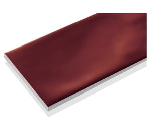 Cerámica muro Ice Craft magenta 28x6.8 cm 1 m2