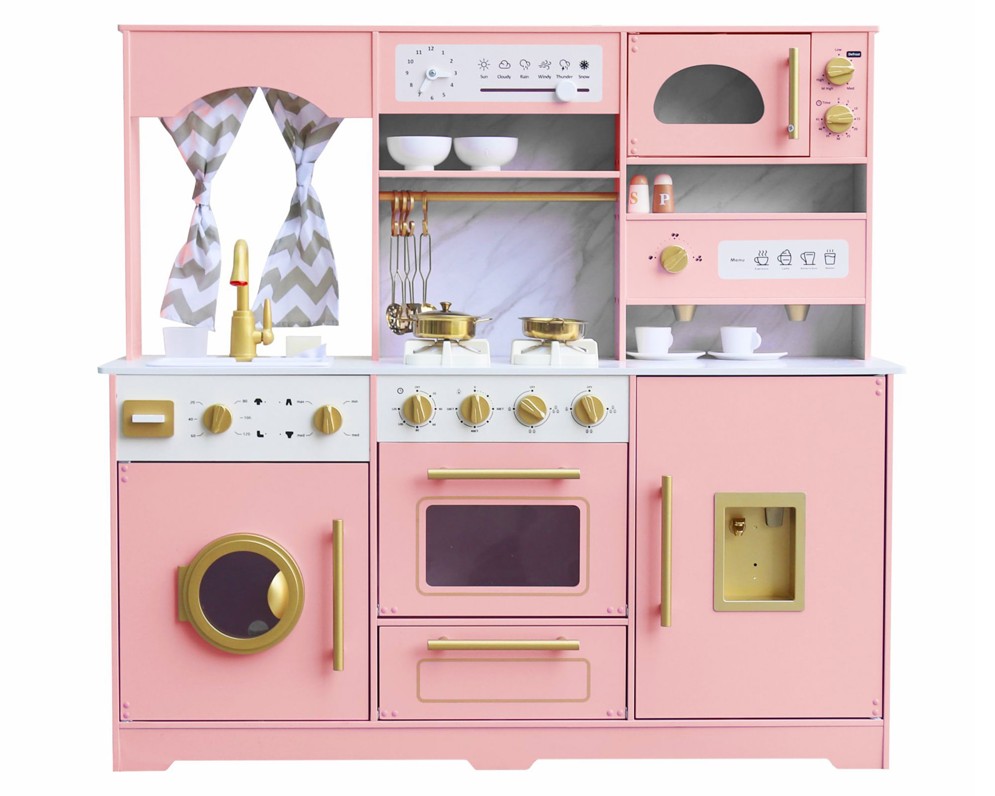 Kidscool Juguete gran cocina Kitchenette rosado