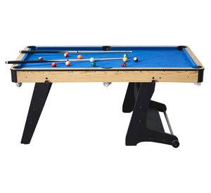 Mesa de pool vertical TP-1802 azul