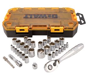 Set 34 dados con impulsión de 1/4” y 3/8” DWMT73804