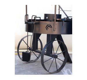 Parrilla a carbón La Relinda negro