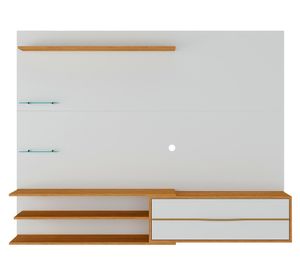 Rack TV 65" MP1064 blanco/miel