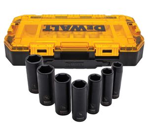 Set 7 dados impacto con impulsión 1/2”