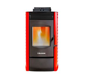 Estufa a pellet P1800 burdeo Wifi 7.5 kW