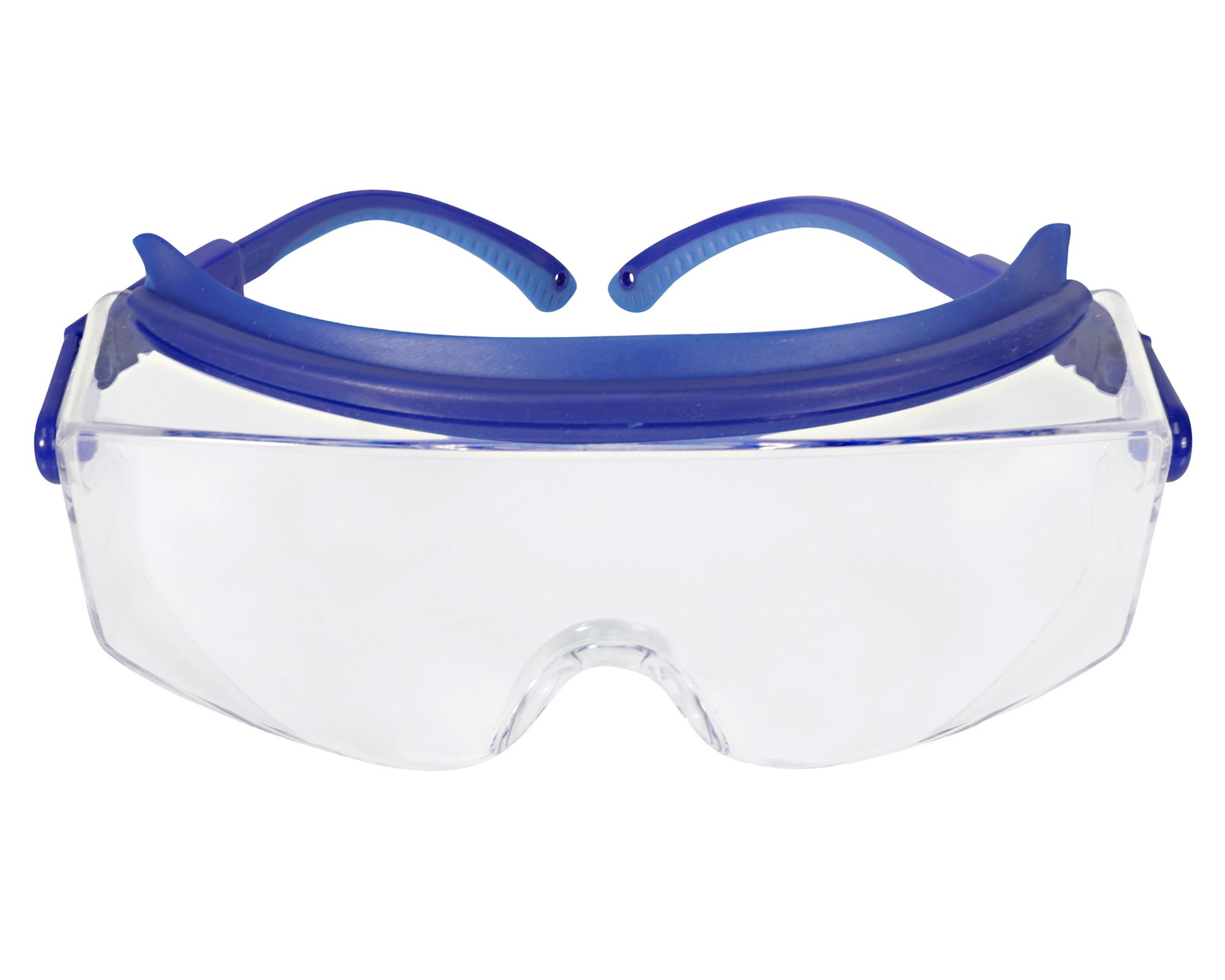Antiparras policarbonato Top Gun transparente/azul