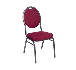 Silla salón evento burdeo 93x45x62 cm