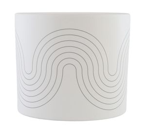 Maceta Loft blanco 17 cm