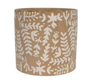 Maceta Coati beige 15.8 cm