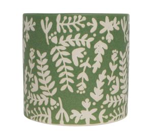 Maceta Coati verde 15.8 cm