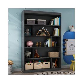 Librero Joe negro 181x120x30 cm