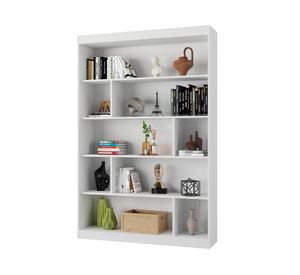 Librero Joe blanco 181x120x30 cm