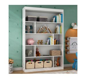 Librero Joe blanco 181x120x30 cm