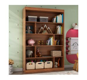 Librero Joe café 181x120x30 cm