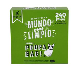 Bolsa sanitaria Oxo-biodegradable 16 rollos