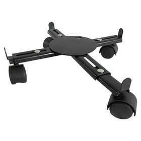 Porta maceta ajustable negro 28 - 40 cm