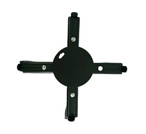 Porta maceta ajustable negro 28 - 40 cm