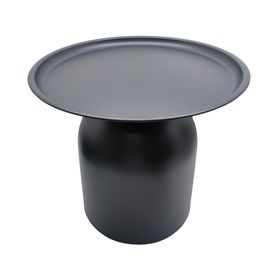 Porta maceta curvy negro 46.3 cm