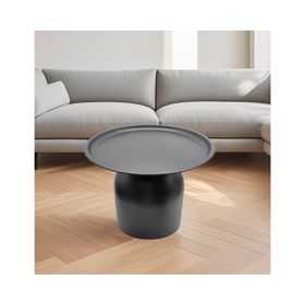 Porta maceta curvy negro 46.3 cm