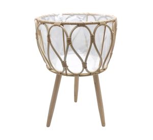 Porta maceta ratán 32 cm