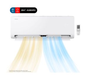 Aire acondicionado split inverter 2200W 12000 BTU frío/calor