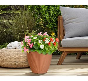 Maceta Billie terracota 28.6 cm