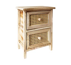 Organizador baño natural 2 cajones