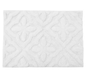 Piso baño Rombos blanco 50x70 cm