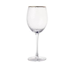 Copa vino martillada 350 ml