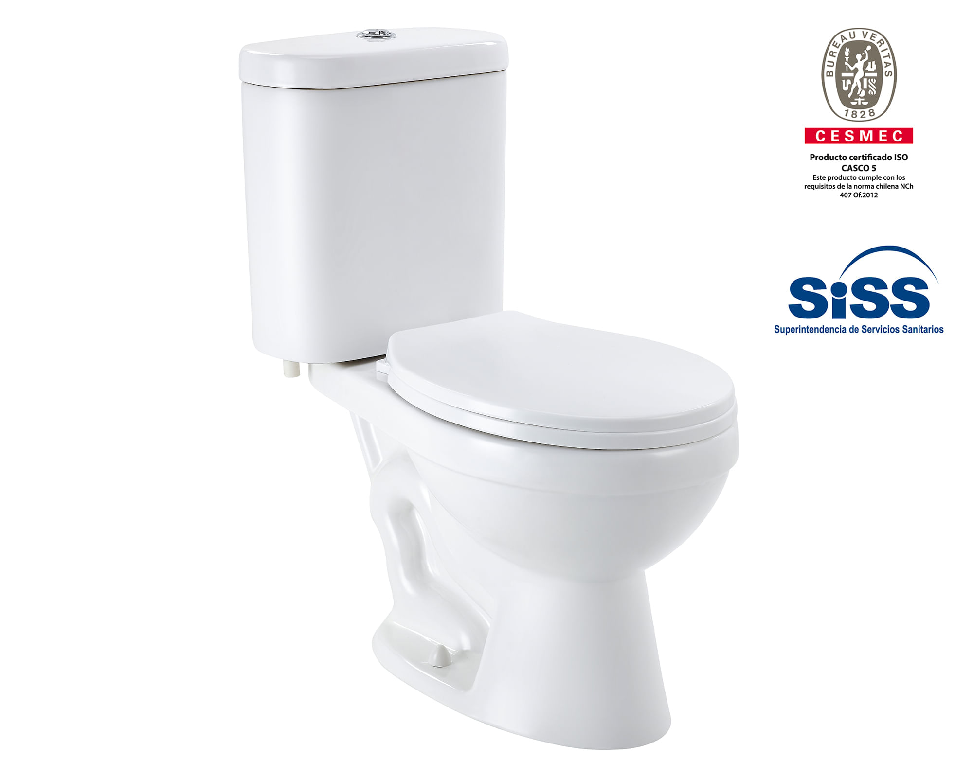 Sanitario 30 cm Turner 2 piezas a $79.990