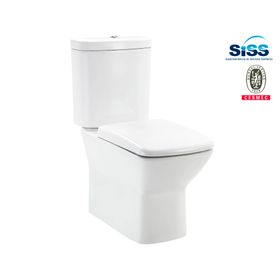 Sanitario 30 cm Dual flush asiento cierre suave Van rijn 2 piezas