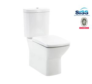 Sanitario 30 cm Dual flush asiento cierre suave Van rijn 2 piezas