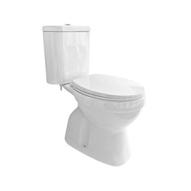 Two piece 20 cm asiento cierre suave Bali blanco