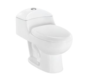 One piece 30 cm asiento cierre suave Lisboa blanco Vessanti