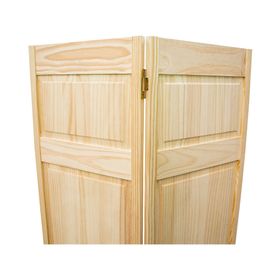 Puerta para clóset 3 paneles Bifold pino radiata 76x200 cm