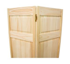 Puerta para clóset 3 paneles Bifold pino radiata 91x200 cm