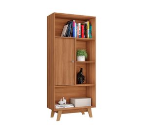 Librero HO-2997 nogal 1 puerta 153x68x30 cm