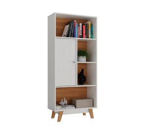 Librero HO-2997 blanco 1 puerta 153x68x30 cm