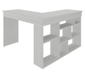 Escritorio en L HO-2998 blanco 75x115.5x120 cm