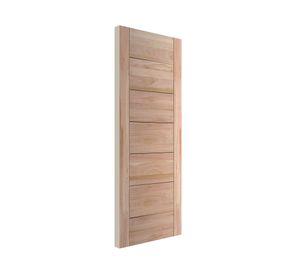 Puerta de lenga Toscana madera 90x200 cm natural
