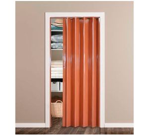 Puerta Plegable Lisa PVC Café claro 70x200 cm Baldara