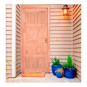 Puerta pino radiata 8 paneles Finger 85x210 cm