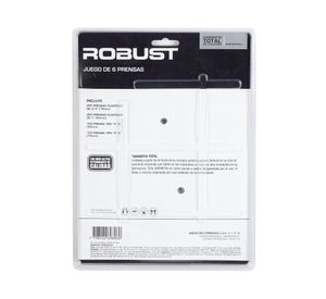 Juego prensas 6 Piezas