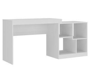 Escritorio librero HO-2904 blanco 75x160x45 cm
